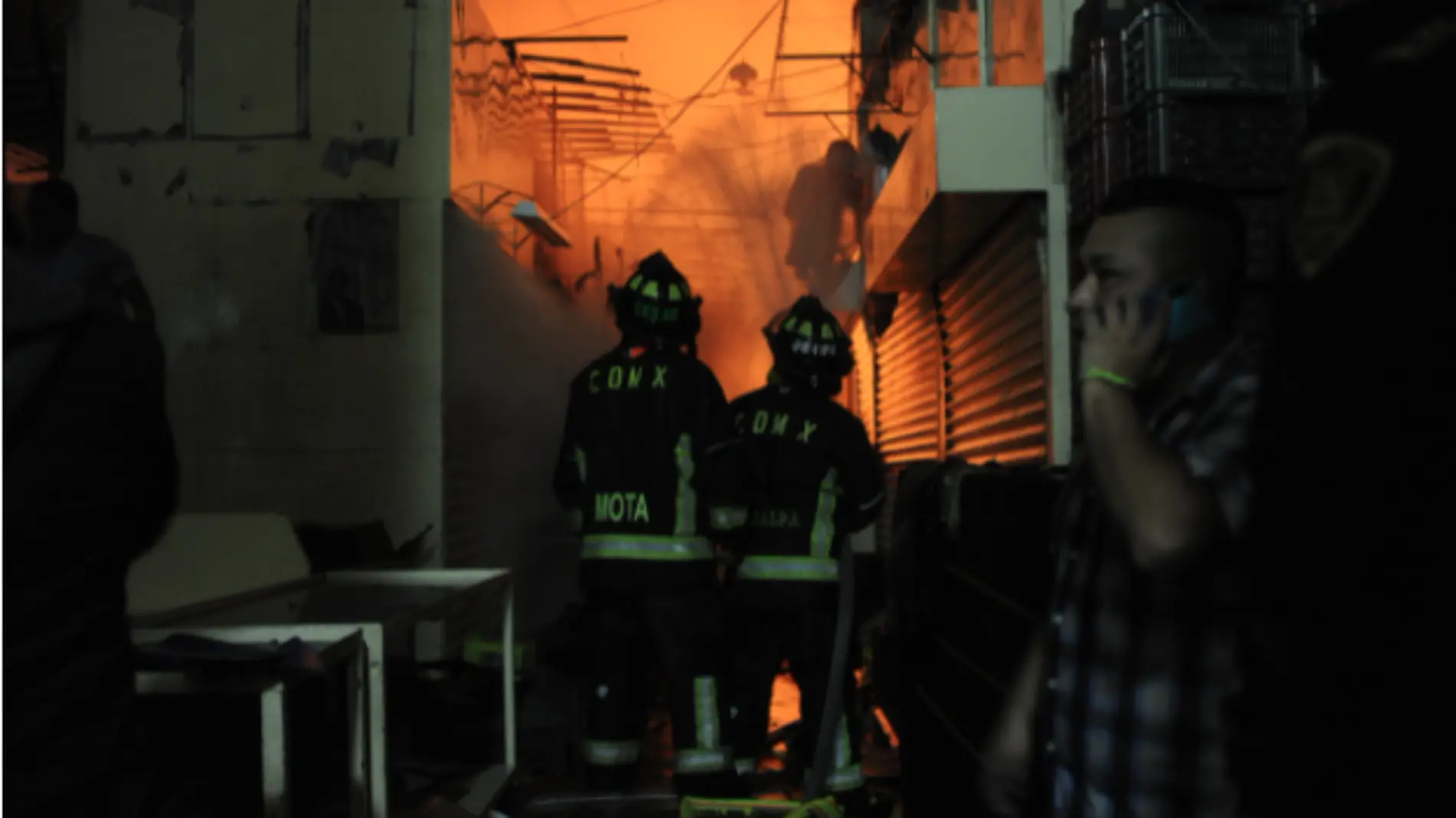 Incendio en Mercado de La Merced en 2019